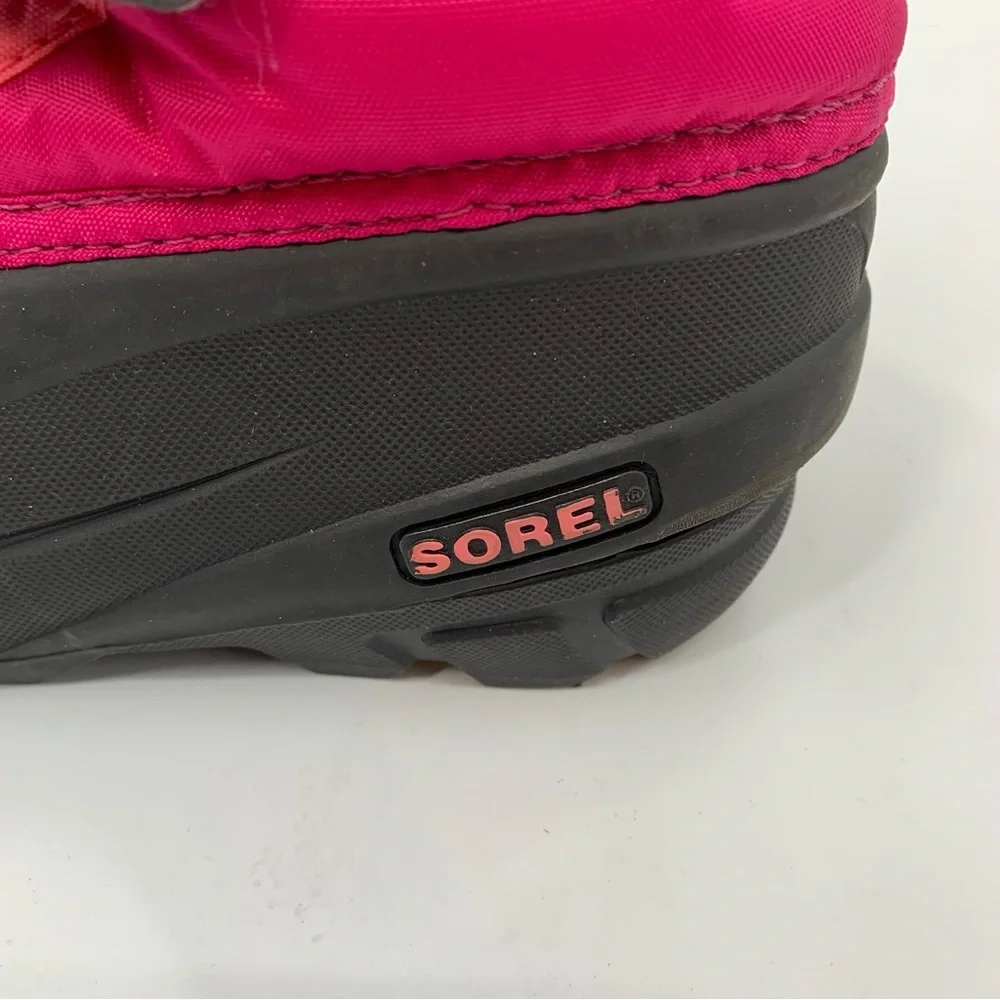 Sorel Girl’s Pink Flurry Boots SZ 1